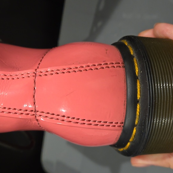 Doc Martens Boots- rare color! Melon pink - Picture 8 of 17